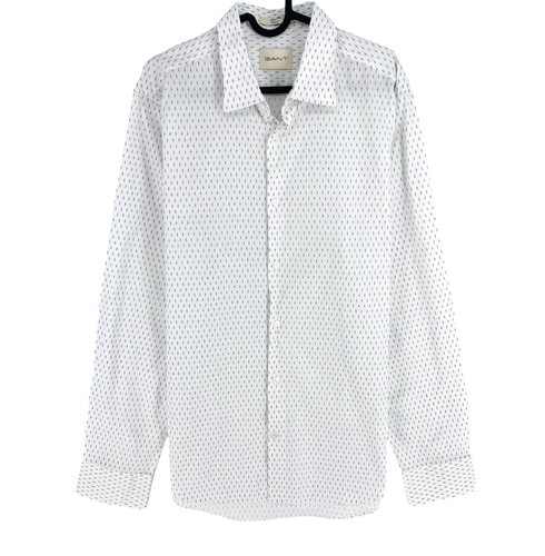 Gant uomo bianco slim fit - gant,