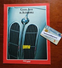 BMW Rivista 12 Cento Anni 1986 Auto Capital Depliant Collezione Privata