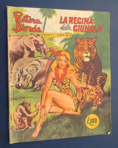 Fumetto pantera bionda la - fumetto, "pantera