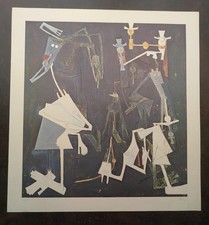 Wilfred lam litografia - wilfred,