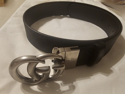 Cintura gucci nera nuova - cintura,