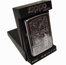 ? accendino ZIPPO VENEZIANO UOMO donna Cromo  cod.352 incisione Rif AC1