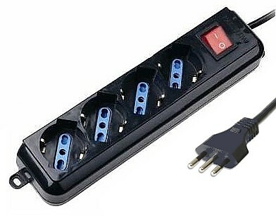 Techly multipresa posti - 4,