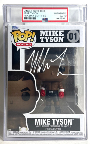 Funko boxe firmato mike - boxe, tyson
