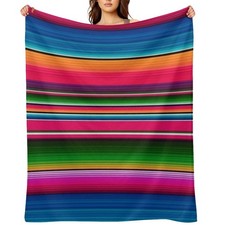 Coperta messicana a righe