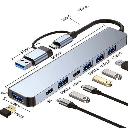 Hub usb 2 docking - 8,