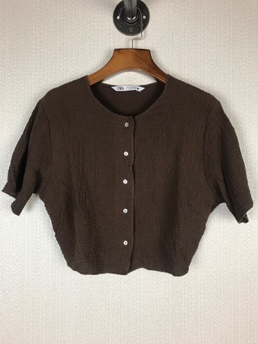 Camicia zara marrone - zara,