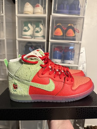 Nike dunk high strawberry - dunk, "strawberry