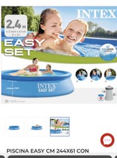 Piscina da giardino con pompa filtro