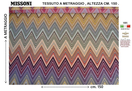 Tessuto missoni matelassè - missoni,