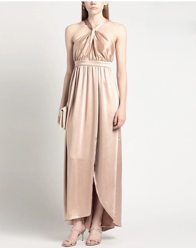 Maxi abito raso pinko - in,