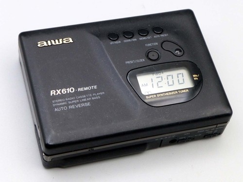 Walkman aiwa rx610 - walkman, hs-rx610