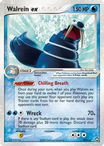 Walrein 108 pokemon - -,