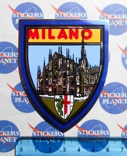 ADESIVO STICKER AUTOCOLLANT AUFKLEBER VINTAGE TURISMO MILANO ANNI '70