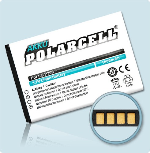Polarcell batteria per - per, lg