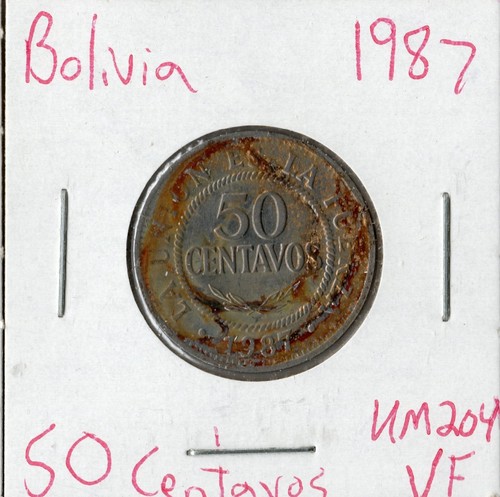 Moneta bolivia centavos - bolivia,