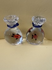 Candeliere vetro artistico