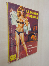 La Donna Invisibile n.2 del Gennaio 1967 Roma Operazione Gallo Rosso Ed. Raro ▓