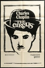Charles Chaplin Il Circo Originale 1970 Uno 1 FOGLIO POSTER FILM 27x41"