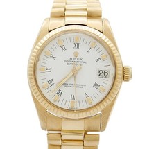 Rolex Date Just 31 Vintage ref. 6827 Oro Giallo  President