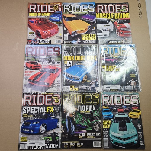 Lot rides magazines - lot,
