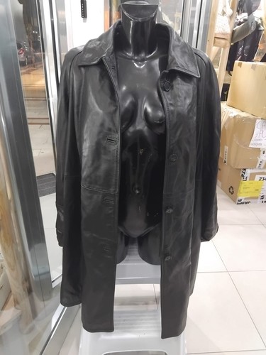 Giacca cappotto vera - cappotto, pelle