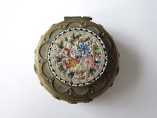 Barattolo micromosaico vintage