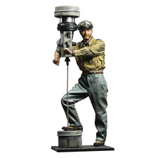 Share 1/16 120mm Resina U-Boat Comandante Ufficiale Sottomarino Smontato Non Verniciato