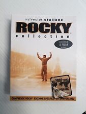 ROCKY collection-cofanetto 5 film dvd - edizione speciale 25^anniversario-nuovo