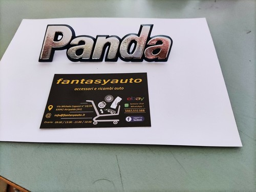 Fiat panda 141 - panda, sigla