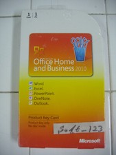 Microsoft Office 2010 Home and Business Product Key Card (PKC) =SCATOLA NUOVA SIGILLATA=
