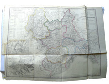 1856 ANTICA MAPPA REGNO DI