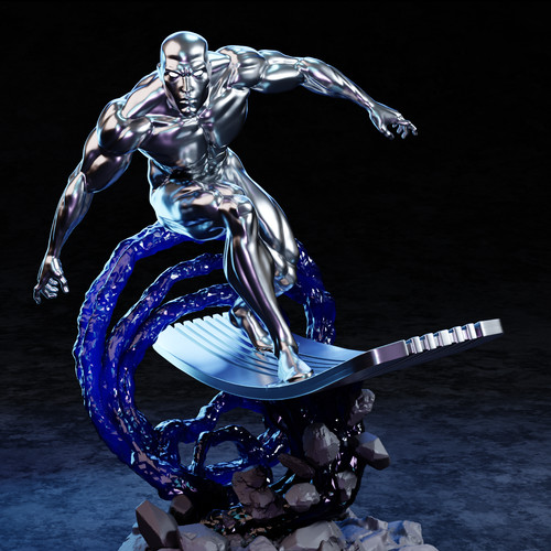 Statuina statua surfer silver - statuina/statua,