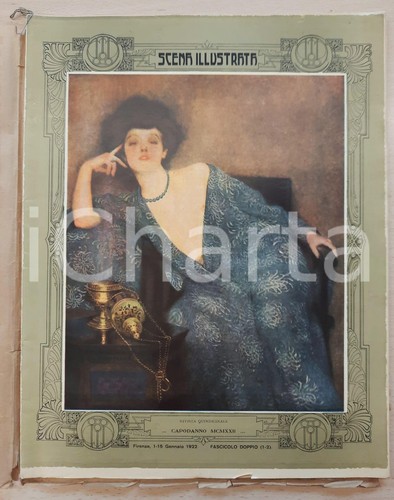 1922 scena illustrata die - illustrata,