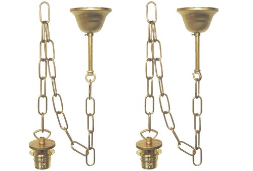 Pendolo catena e27 fiammingo - a,