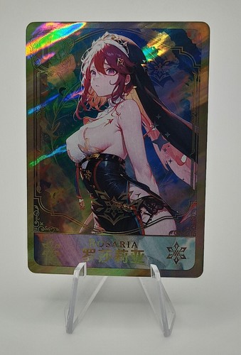 Carte rosaria genshin - rosaria, impact