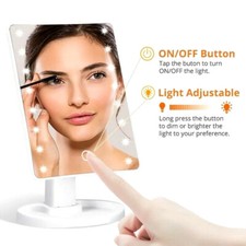 SPECCHIO TRUCCO CON TOUCH LUCI