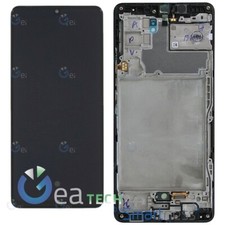 Display LCD Frame Originale Samsung SERVICE PACK Per Galaxy A42 5G SM-A426 Nero