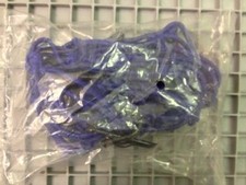 RETE RETINA ELASTICA RAGNO PORTA PACCHI CASCO CODONE BLU per MOTO CUSTOM