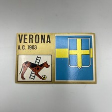 Calciatori Panini 1971 1972 Figurina Scudetto AC Verona n. 24 LP