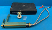 Kibi KBF1018BG Rubinetto lavabo bagno vaso monocomando oro spazzolato Blaze-T