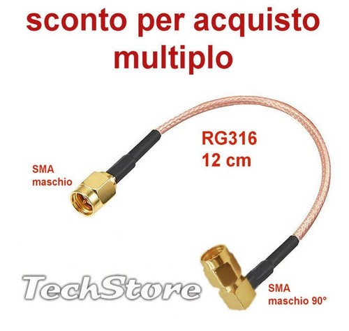 Cavo coassiale rg316 50ohm - cavo,