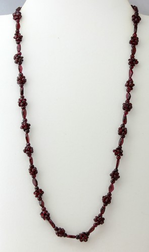 Collana granato naturale - di,