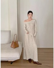 Completo Albicocca Gonna Lunga