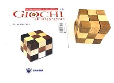 Giochi D'Ingegno in Legno Fabbri Il Serpente + Libretto
