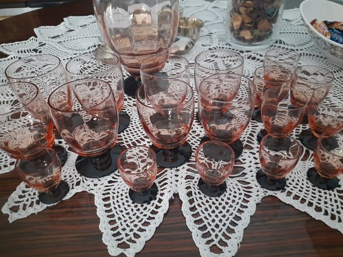 Servizio bicchieri vintage - di,