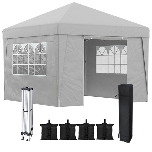 Gazebo 3x3 pieghevole ad - m,