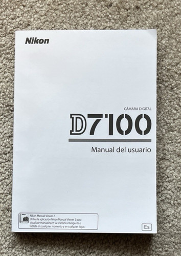 Nikon d7100 complete user - complete, user's