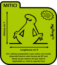 adesivo vintage la linea non