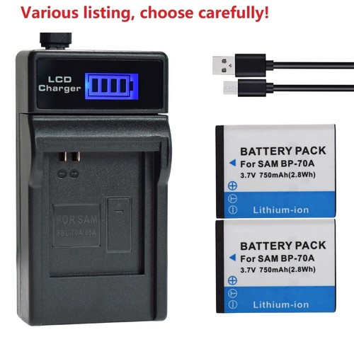 70a batteria caricatore - bp-70a,